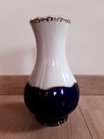 Zsolnay pompadur patterned vase