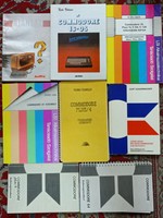 Commodore 64 és egyéb számitógépes könyvek, 23 kötet