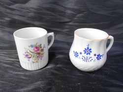 2 pcs zsolnay mug, jar, 1930-40.In condition suitable for their age