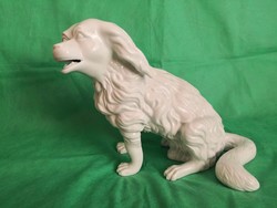 Herendi porcelán, nagy méretű  kutya