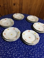 Zsolnay tányérok  ( 14 db egyben )