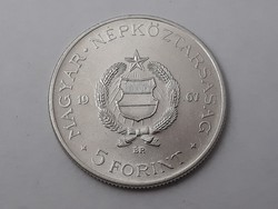Magyarország 5 Forint 1967 RRR - Sugaras, Verdehibás Ritka érme - Magyar 5 Ft 1967 pénzérme