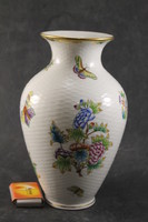 Herendi viktória mintás fonott váza 834