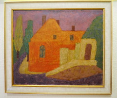 Béla Fieber: the orange house