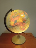 Retro Világítós Földgömb, Scan Globe Denmark