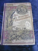 Antik 1901-ből szakácskönyv,fametszetekkel illusztrált, fotók szerinti jó állapotban.