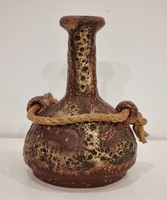 Dümler & Breiden German applied art fat lava ceramic vase