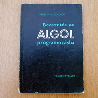 Bevezetés az ALGOL programozásba - Danield D. McCracken