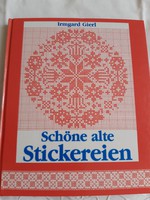 Keresztszemes hímzés album,német nyelven