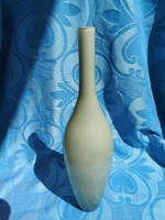 Huge double-walled glassware milk glass vase