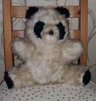 Retro plush panda 30cm old teddy bear bear toy ii