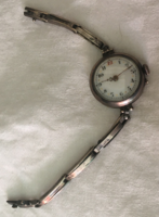 Swiss made women's watch -silver-1850-1900