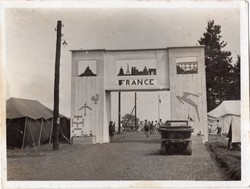 1933 Gödöllő jamboree French gate