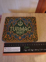 Türmac vert török fém doboz