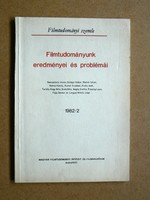 Results and problems of our film science (film science review 1982/2), book in good condition, 300 e.g.