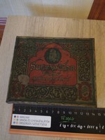 Sultán flor török pipadohány fém doboz