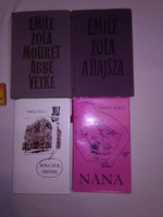 Emile Zola négy darab könyve - Nana, Hölgyek öröme,...