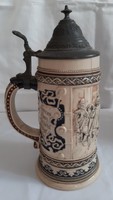 German cup - to be restored - old ceramic beer cup
