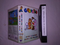 Retro garfield videotape, vhs, fairytale cassette