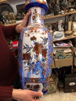 Chinese porcelain vase, signed, marked, flawless, 65 cm high