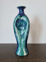 Morvay zsuzsa applied art ceramic vase-30 cm