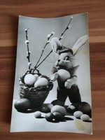 Old Easter postcard, circa 1960s, photo: balla demeter