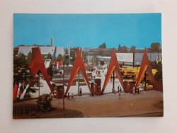 Retro képeslap Szeged Ipari Vásár fotó levelezőlap