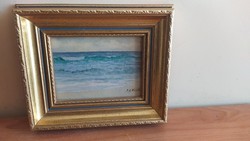 Aqua painting 25x21 cm (j d nash?)