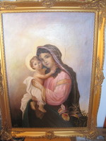 Mary with the child! Wonderful painting!