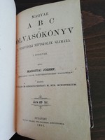 Hungarian alphabet and reading book - for folk schools in Vendvidék, 1896