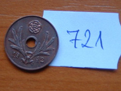 Finland 5 pennies 1942 copper 16 mm # 721