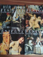 Híres festők, 6 db egyben, Munkácsy, Vermeer, Rubens, El Greco, Caravaggio, Velázquez