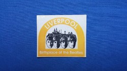 Liverpool - Beatles angol hűtőmágnes