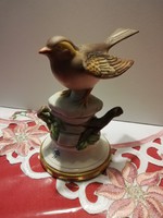 Capodimonte marked porcelain small bird