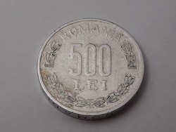 Romanian 500 lei 1999 coin - Romanian 500 lei 1999 foreign coin