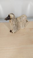 Porcelain Afghan Hound, Gustavsberg, Lisa Larson, circa 1970