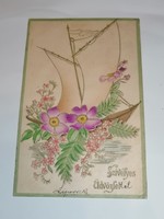 1905 Embossed Floral Greeting Card of Extraordinary Beauty 91.