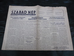 1955-ös kiadású, Szabad Nép napilap, fotók szerinti, szép állapotban.