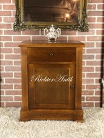 Biedermeier cabinet with door drawer 01.