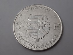 Magyarország Ezüst 5 Forint 1947 érme - Magyar Kossuth 5 forint 1947 pénzérme