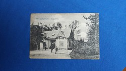 Old postcard: thermal water - spa - csányi - house