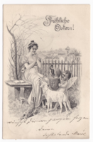 Húsvéti képeslap 1904-ből