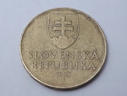Szlovákia 10 Korona 1993 érme - Szlovák 10 korona 1993 külföldi pénzérme
