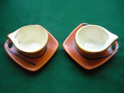 Retro pond ceramic coffee cups