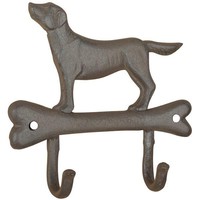 Cast iron dog hanger