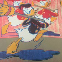 Andy warhol - donald ducks! - There is no halving offer at a discount!