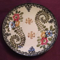 Porcelán kistányér - kézi festés - 15 cm. (15)