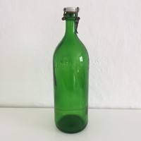 Csatos kristályvíz feliratú üveg - palack - Retro üveg