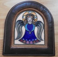 Marianna Czóbel: angel - fire enamel image