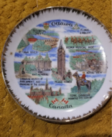 Canadian decorative plate
